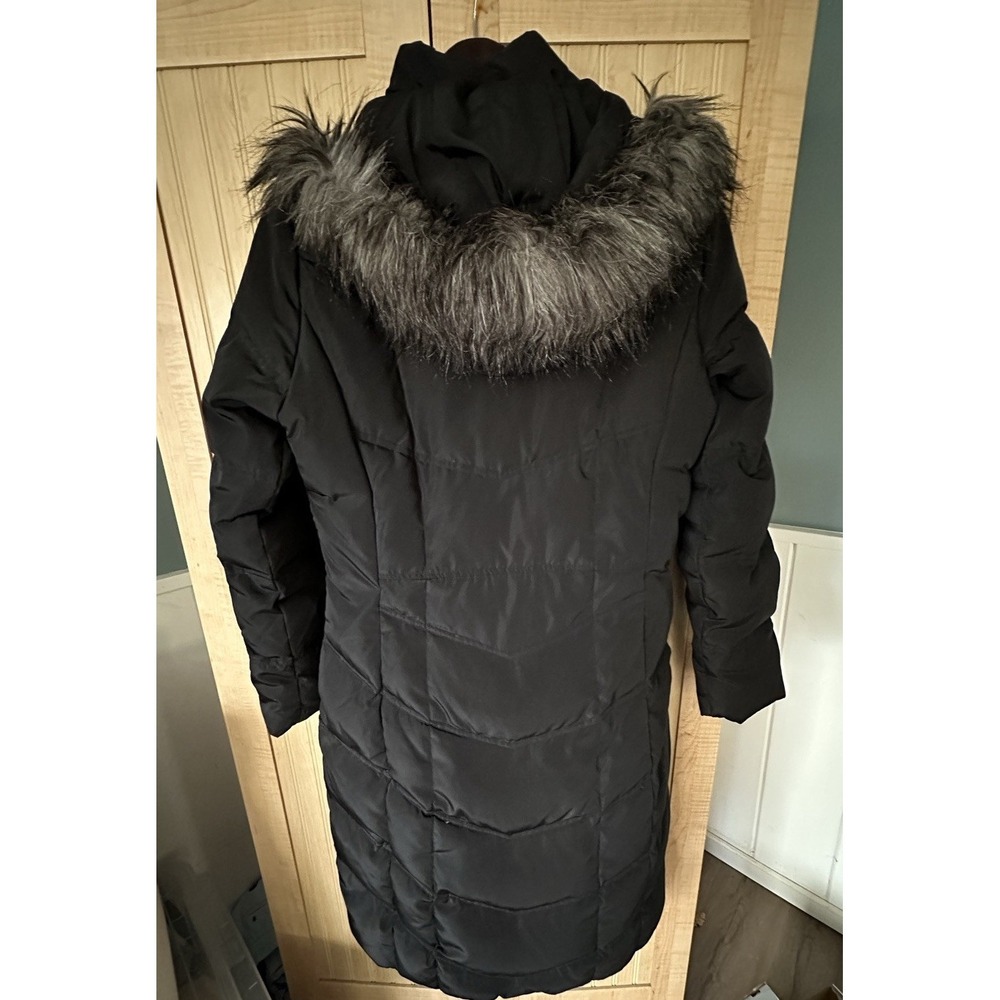 Calvin Klein Long Puffer‎ Jacket W/removable hood. Women's Size XS - Picture 10 of 14